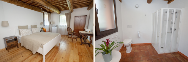 Malina: 20 m², bathroom 7 m² Malina: 20 m², bathroom 7 m²